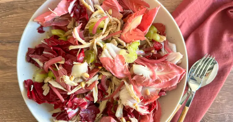 Italian Chicken Salad with Radicchio