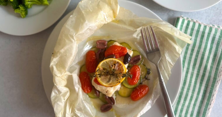 Cod en Papillote (Merluzzo al Cartoccio) – Easy Italian Baked Fish