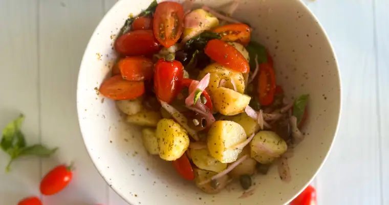 SICILIAN POTATO SALAD (INSALATA PANTESCA)