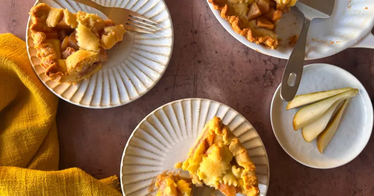 PEAR CROSTATA WITH CINNAMON (CROSTATA DI PERE E CANNELLA)