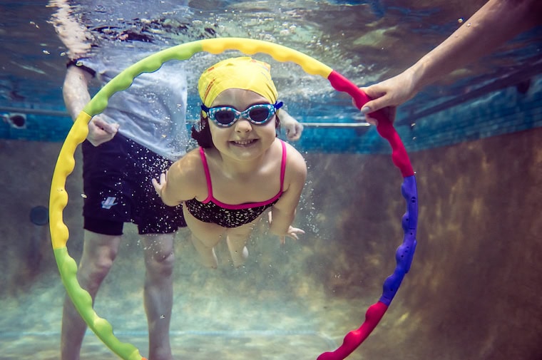Toddler swimming lessons in Wimbledon London