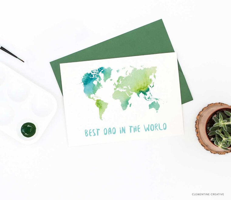 free printable father's day card