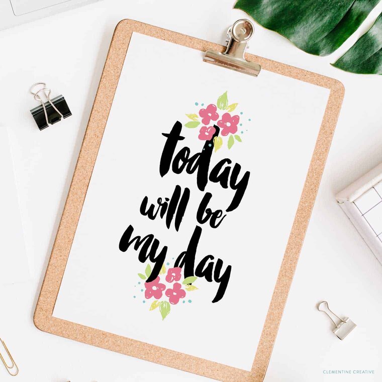 free printable motivational quote prints