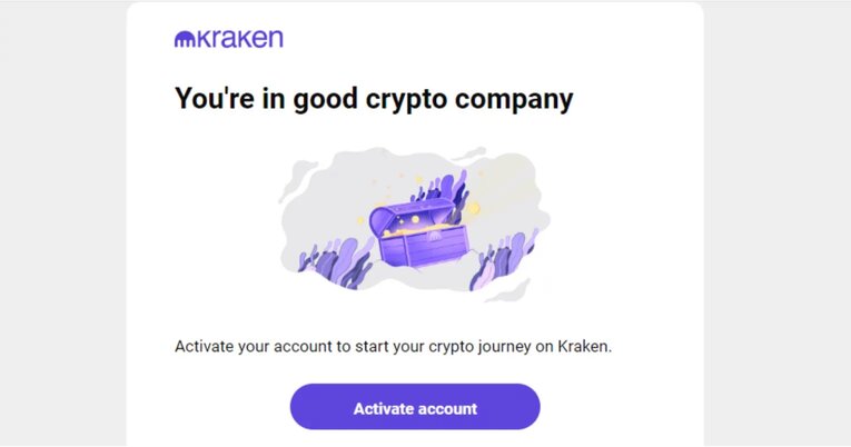 Activate your Kraken account