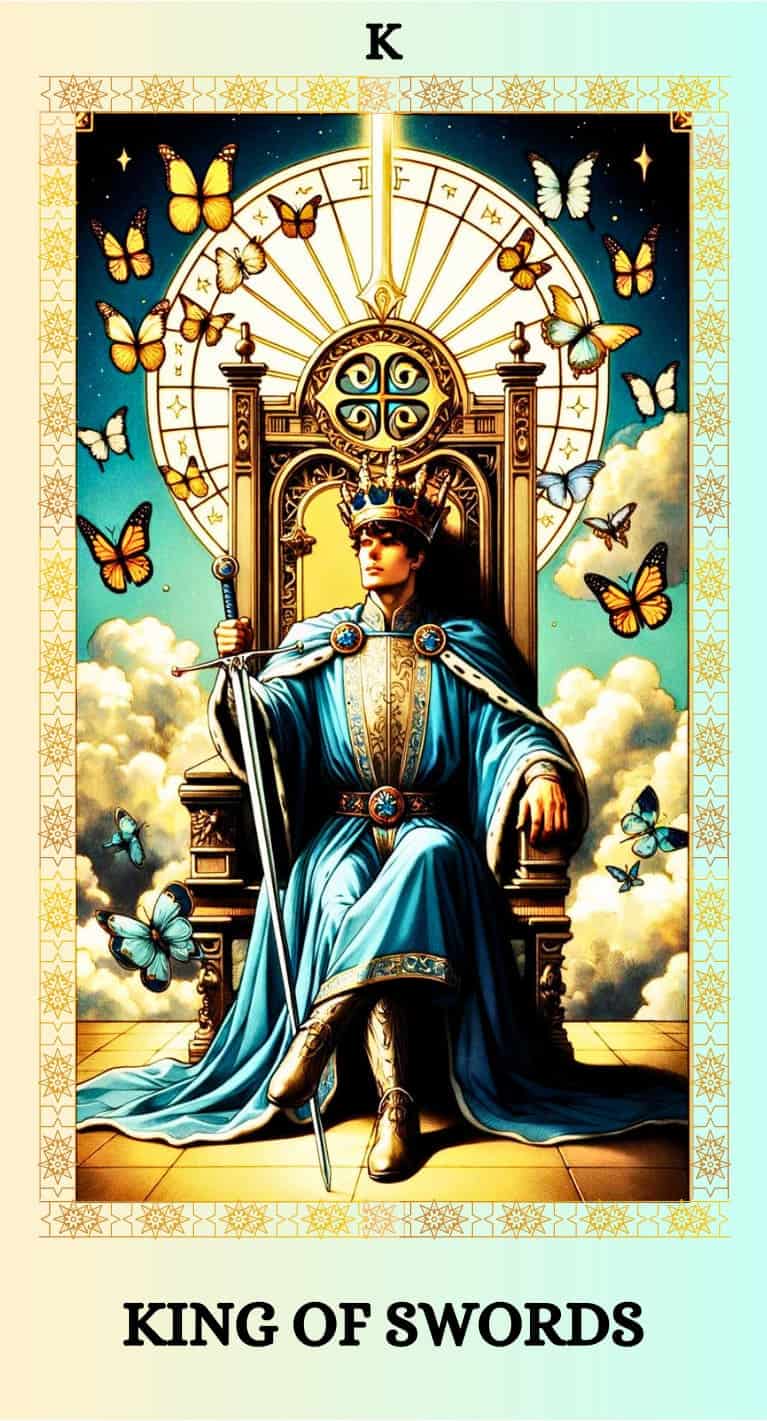king of swords tarot card