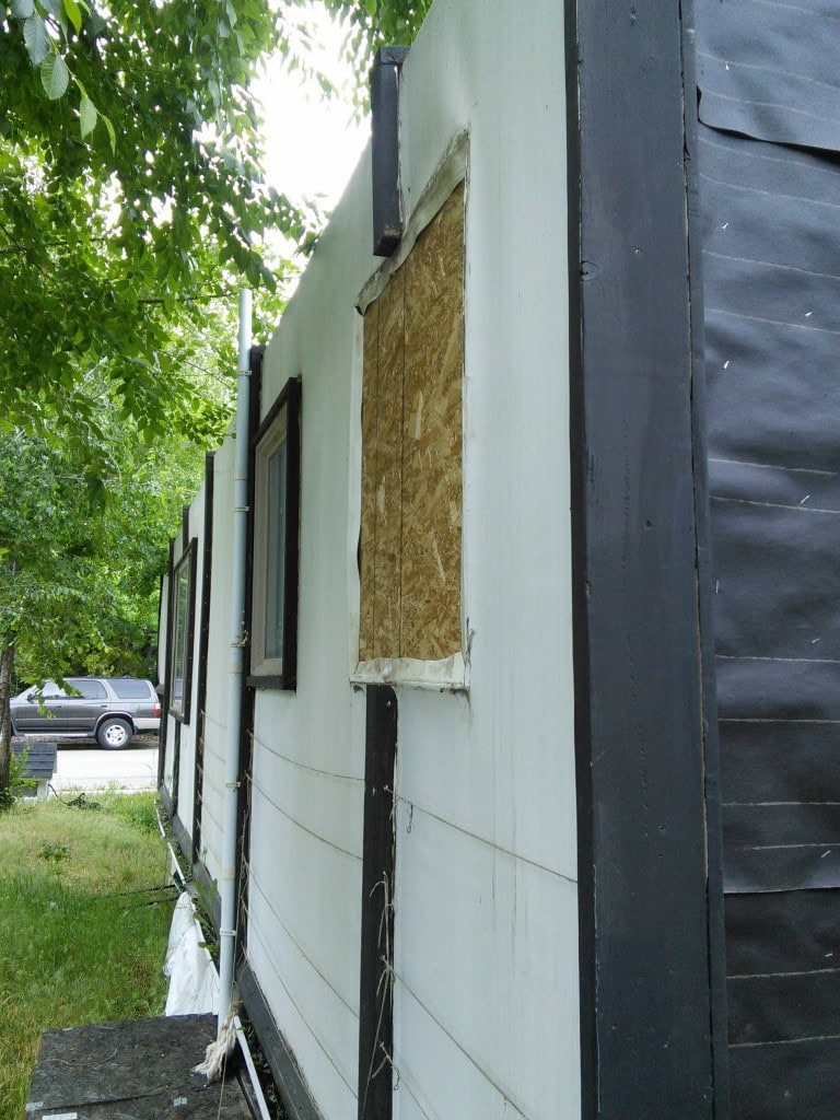 From the outside.... UNFORTUNATELY I gave away all my TPO scraps so I have to get creative to fill this in... but I will