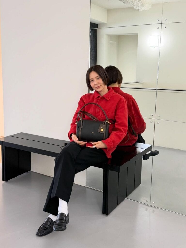 Cara memakai warna merah
