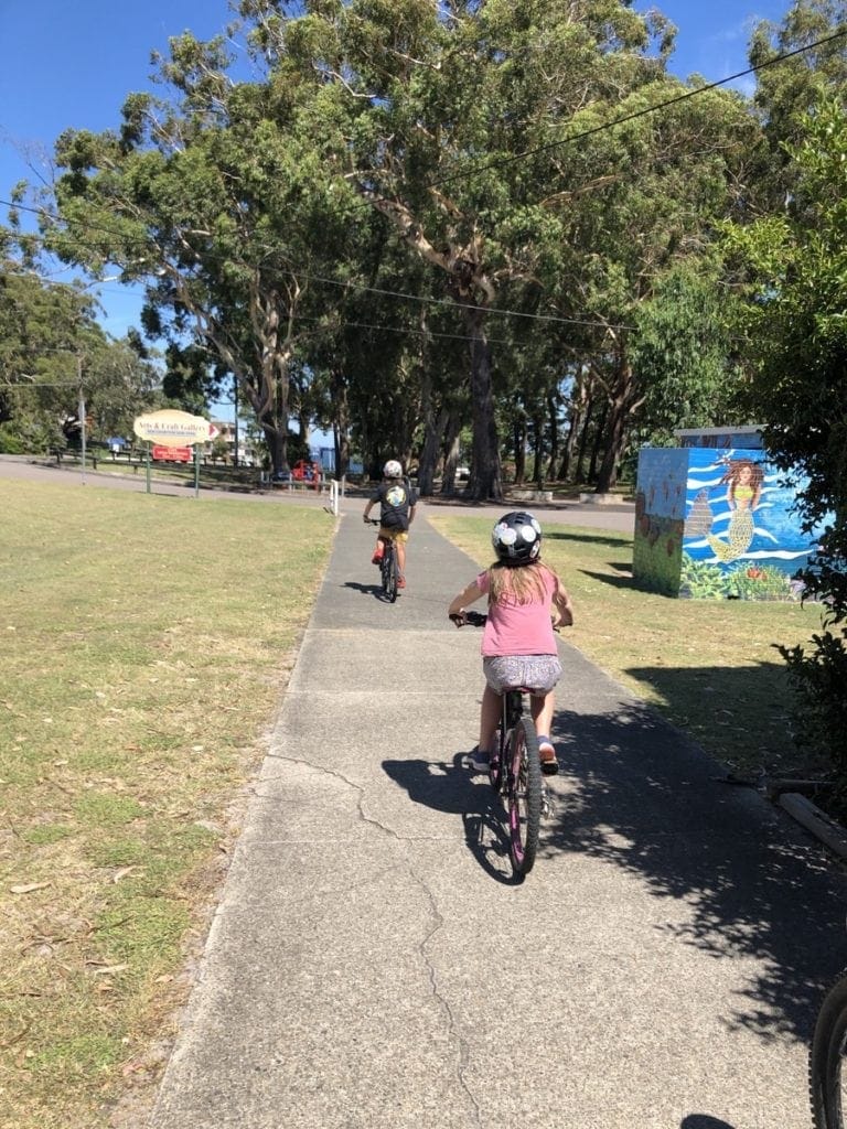BIike Ride Nelson Bay