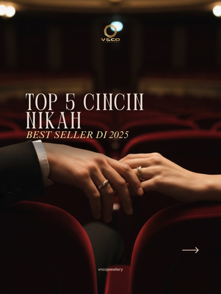 Model Cincin Nikah Best Seller Tahun 2025 di V&Co Jewellery