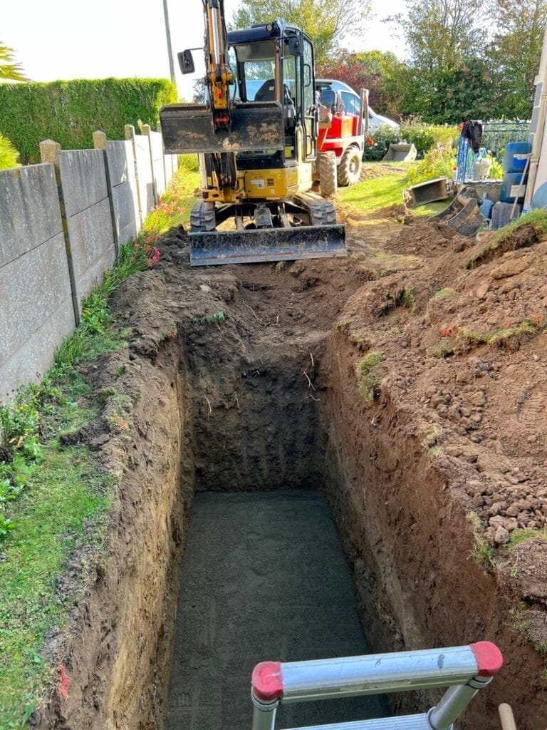 Chantier r&eacute;alis&eacute; par Gaffric TP &agrave; Tr&eacute;muson (22) avec le concours de Marc Berruyer via BRIT&rsquo;EPUR