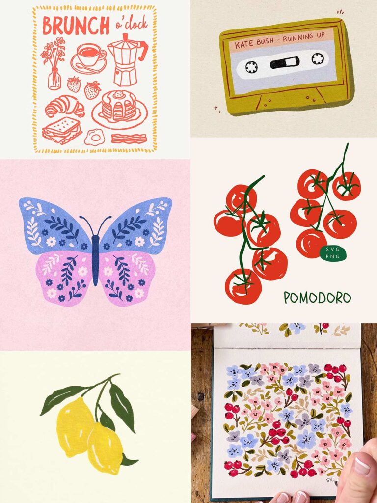 easy aesthetic drawing ideas for beginners