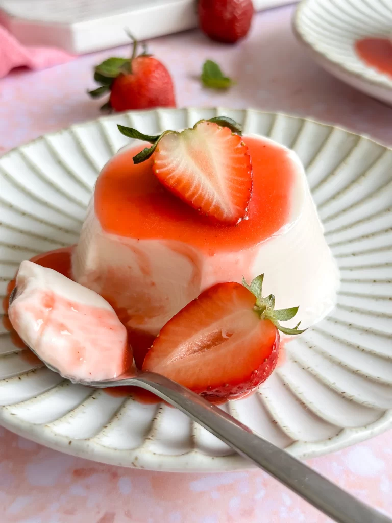 Kefir Panna Cotta bite