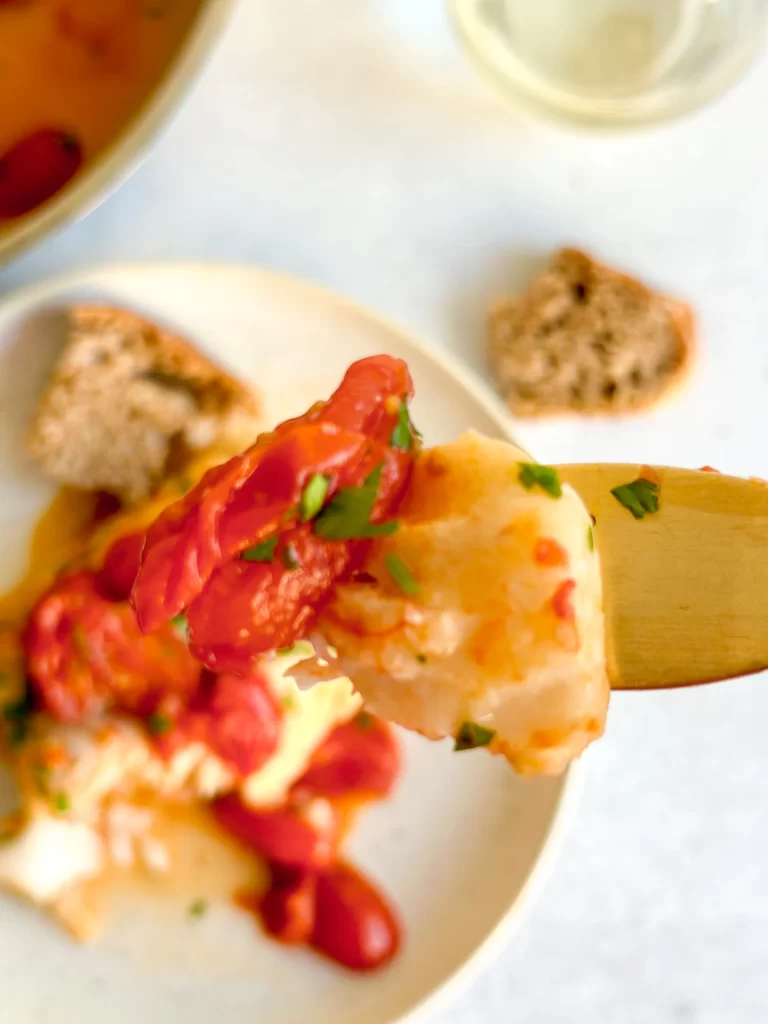 Acqua Pazza- Italian Poached Fish bite