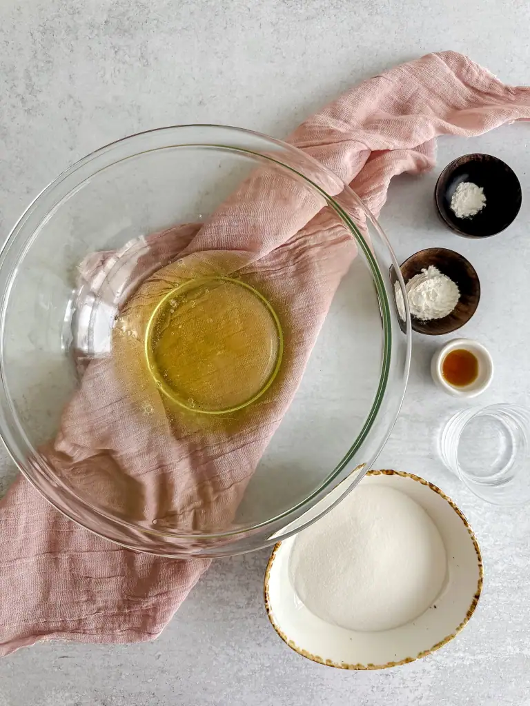 Pavlova nest ingredients