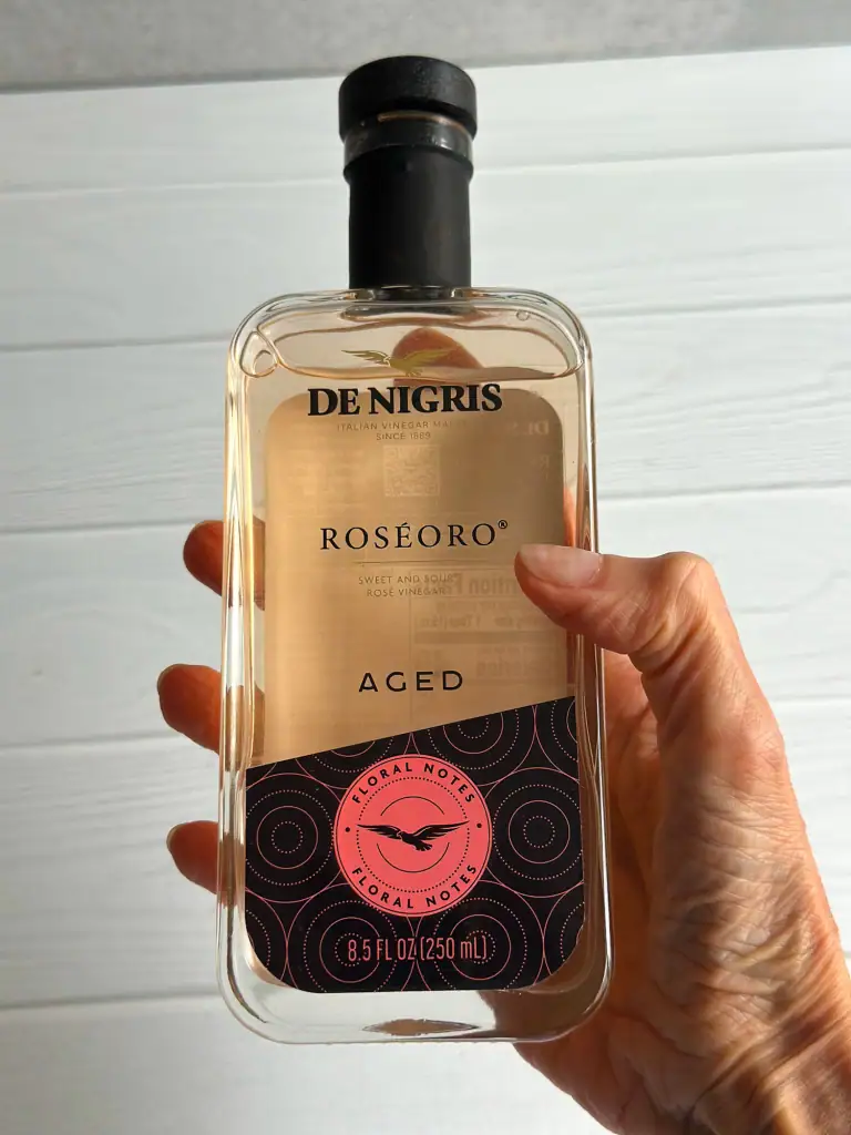 De Nigris Rose Sweet Wine Vinegar