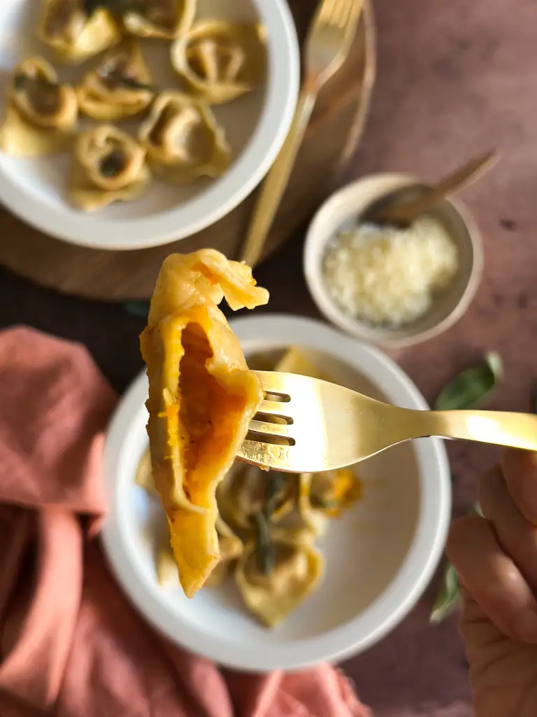 Pumpkin Tortelli Bite