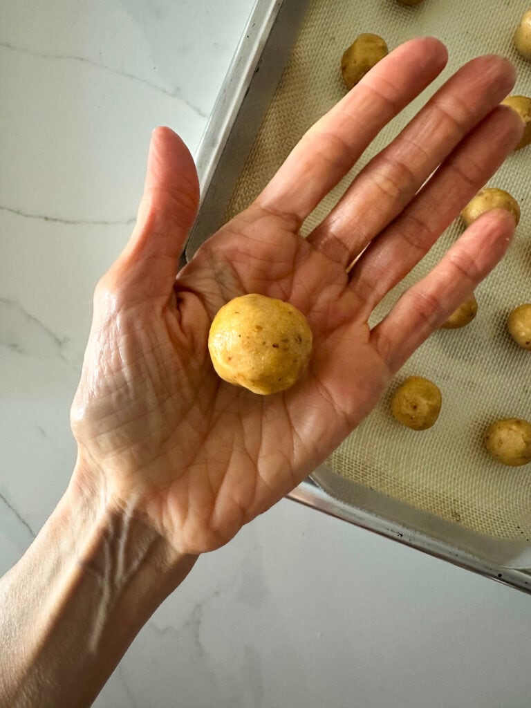 Ball round and finished