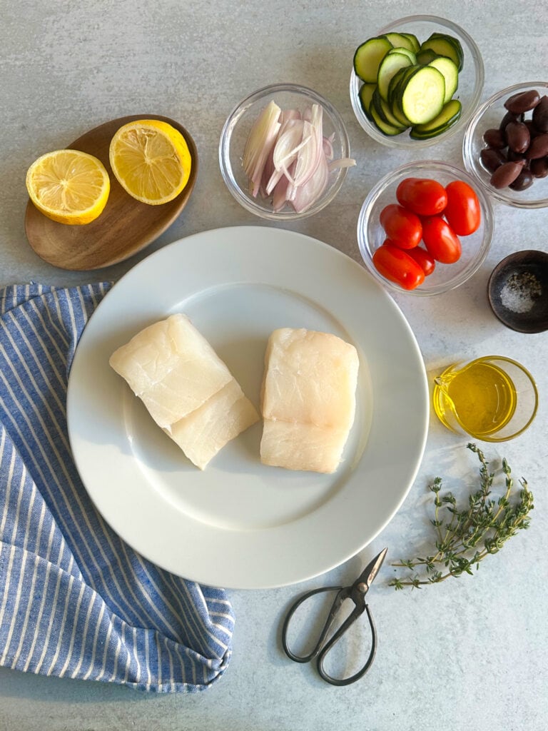 Cod en Papillote (Merluzzo al Cartoccio) – Easy Italian Baked Fish ...