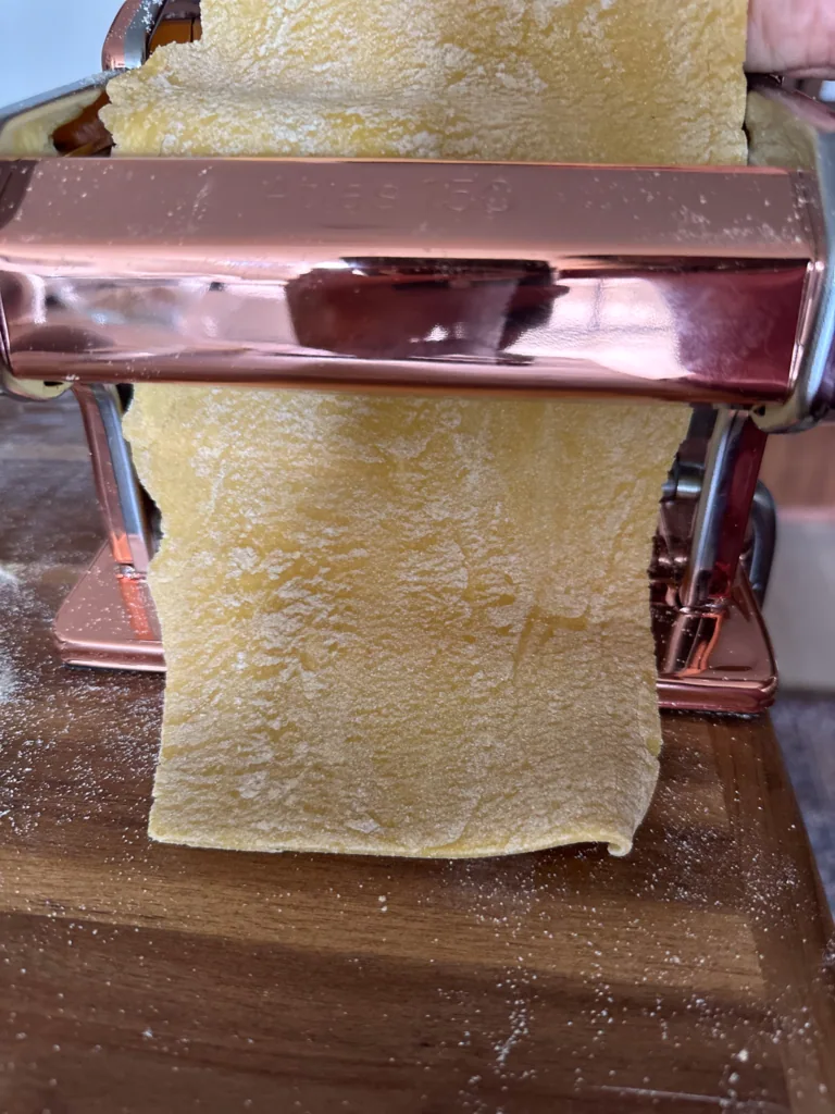 rolling pasta