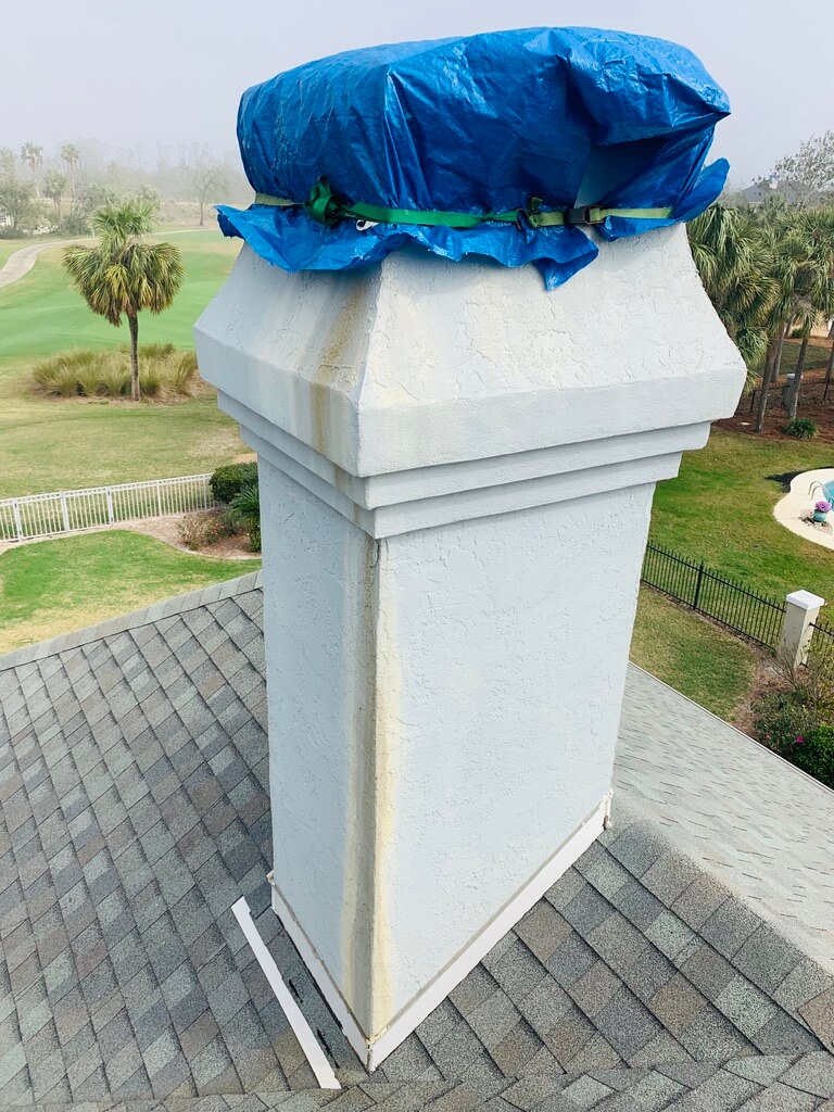 Chimney Repair Pensacola Chimney Work in Progress Chimney Repair Pensacola Chimney Work in Progress