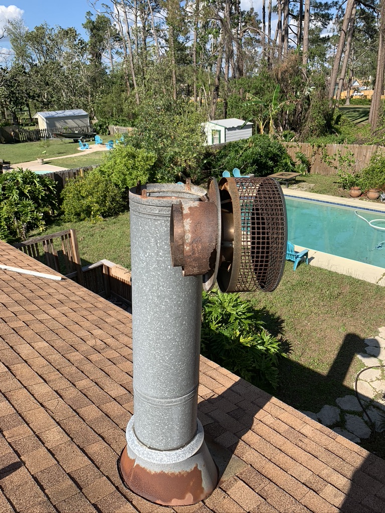Rusty Chimney Cap Rusty Chimney Cap Boylston