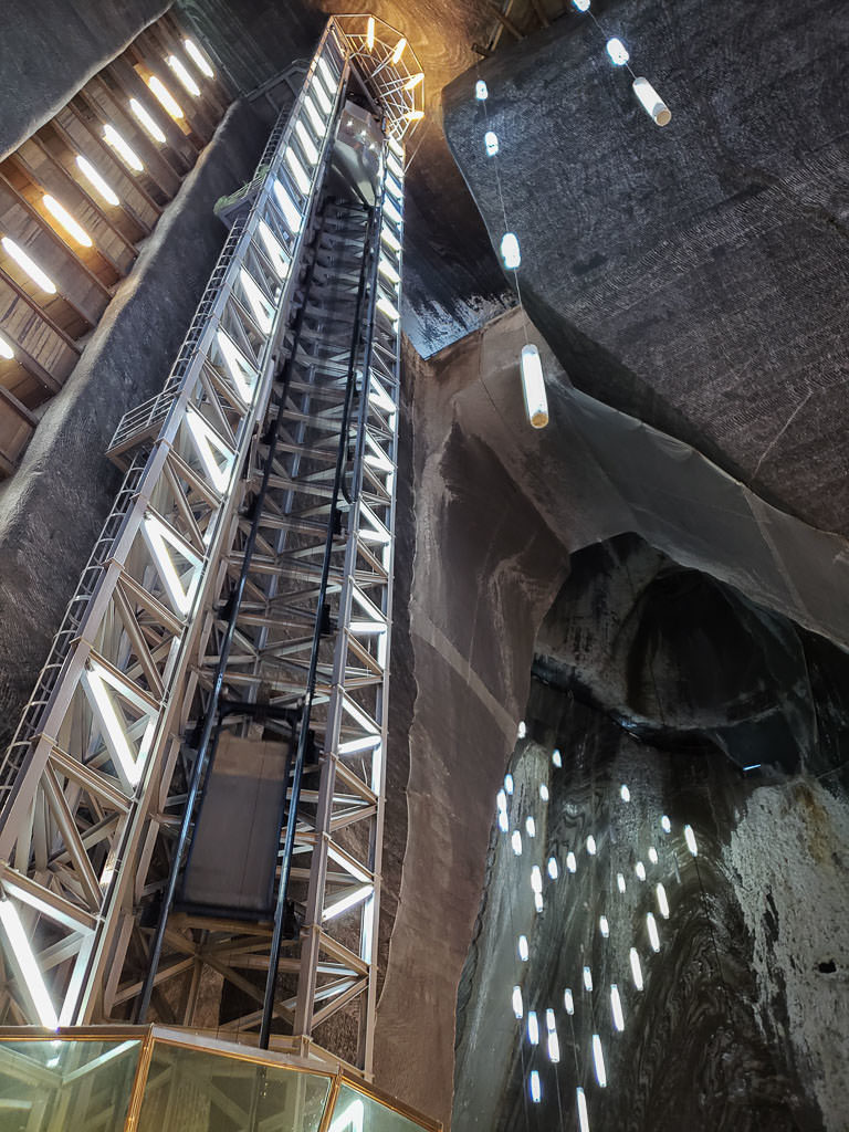 salina turda romania underground salt mine amusement park