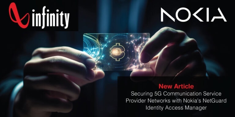 artist's depiction of Nokia's NetGuard Identity Access Manager and its role in 5G network security