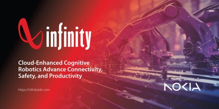 a cloud-enhanced robot working a factory line showing off industrial automation