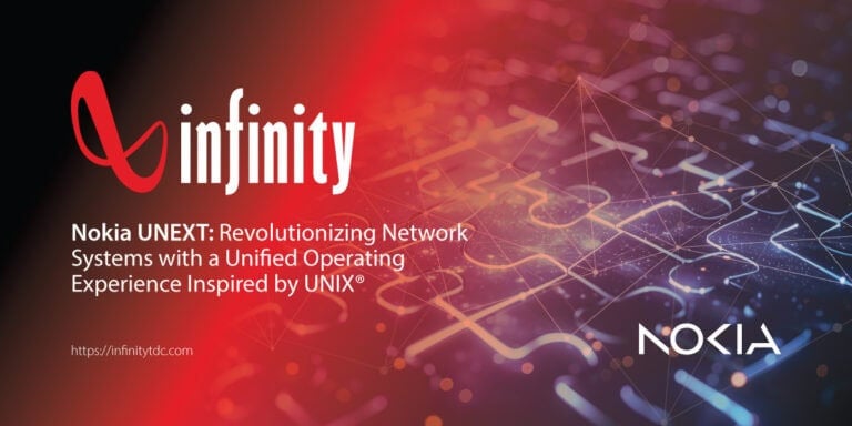artist depiction of Nokia UNEXT revolutionizing network systems with a unified operating experience