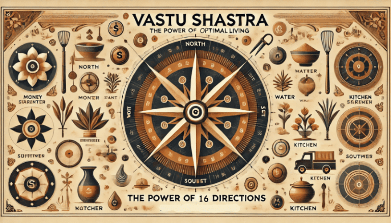 Vastu Shastra Guide: The Power of 16 Directions for Optimal Living and How to Identify and Correct Disturbed Directions