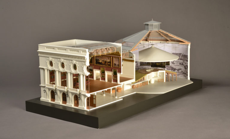 Maquette Panorama du musée de la Gravelotte