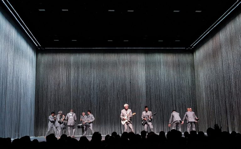 David Byrne at the Fox Theater, Oakland in 2018