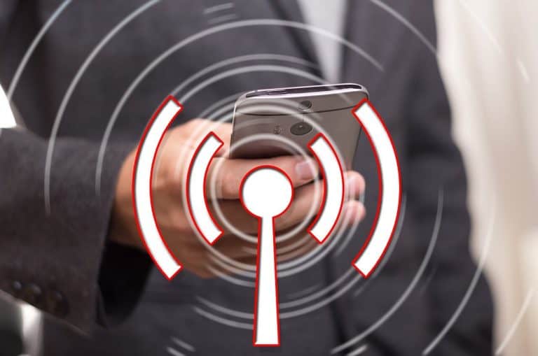 radiation emitting from phone