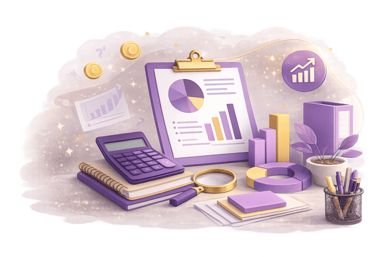 Illustration du recrutement dans la comptabilité avec analyse financière et évaluation des profils