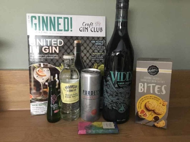 June delivery of Craft Gin Club - AmateurChef.co.uk