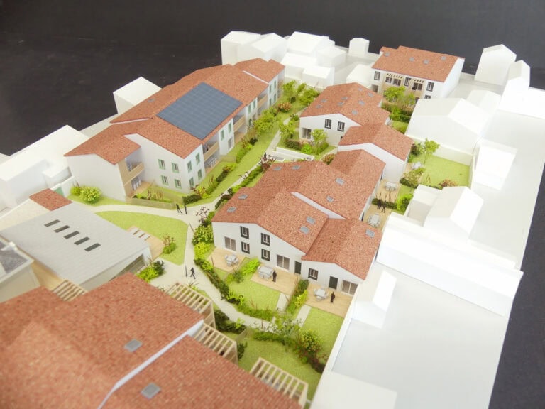 Maquette de la demeure d'IO à Saint-Pierre d'Oléron par Eden promotion