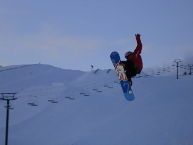 Snowsports photographer at MTV Snow Jam in New Zealand