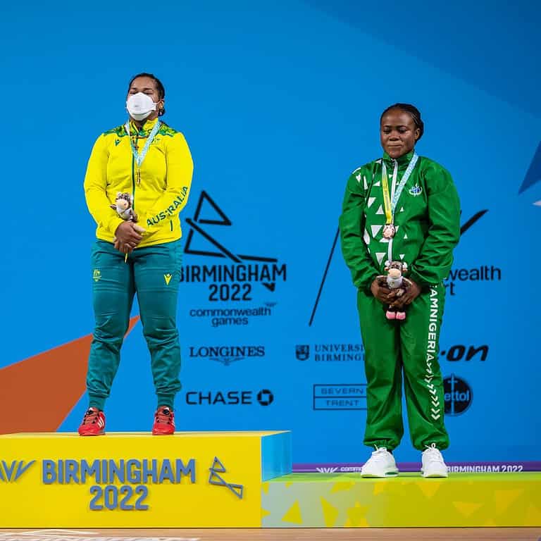 Eileen Cikamatana wins gold
