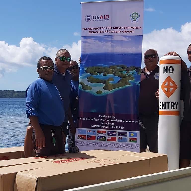 Palau KSG Ranger Buoys Handover.