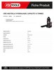 cric Bouteille Hydraulique CapacitÉ 10 Tonnes | Hydrauhavre