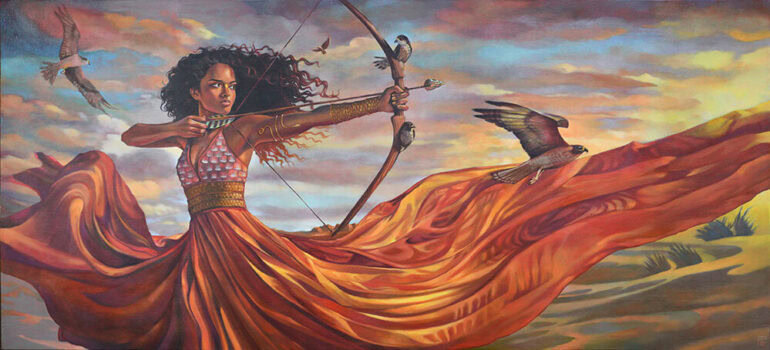 Pamela Becker - Figurative Painting - 1