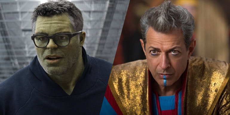 Ruffalo e Jeff Goldblum em Thor