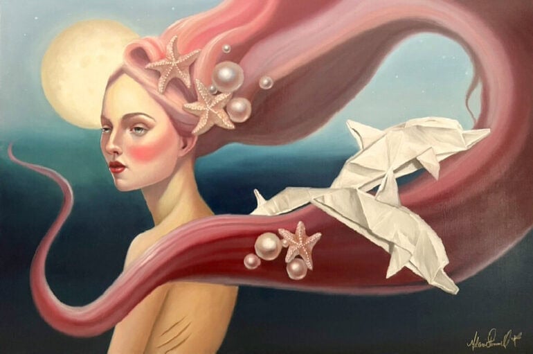 Melanie Stimmell - Figurative Painting - 7