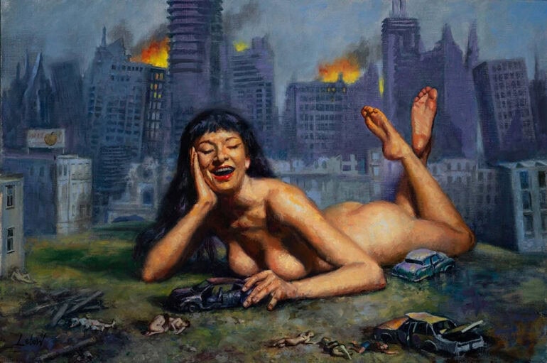 David Lebow - Figurative Painting - 14