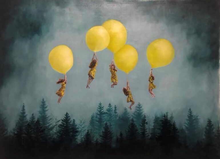 Behnaz Larsen - Figurative Painting - 3