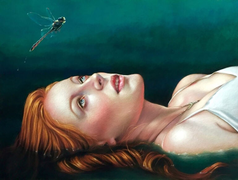 Melanie Stimmell - Figurative Painting - 9