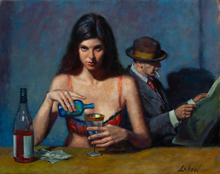 David Lebow - Figurative Painting - 15