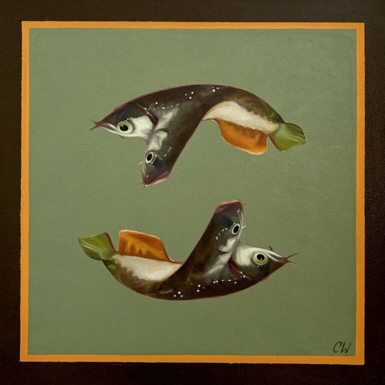 Camille Kathryn Wiseman - Fish Painting - 2