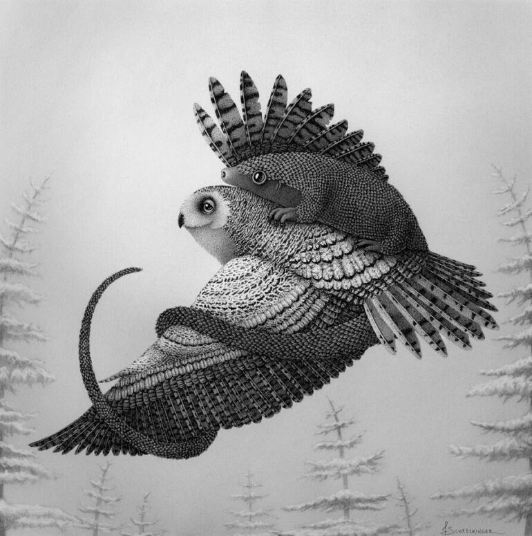 Juliet Schreckinger - Animal Drawing - 13