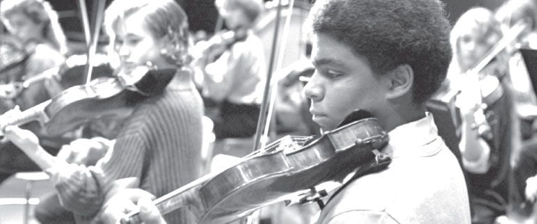 At his high school, Interlochen Center for the Arts, Dworkin was surrounded by others with a passion for music.